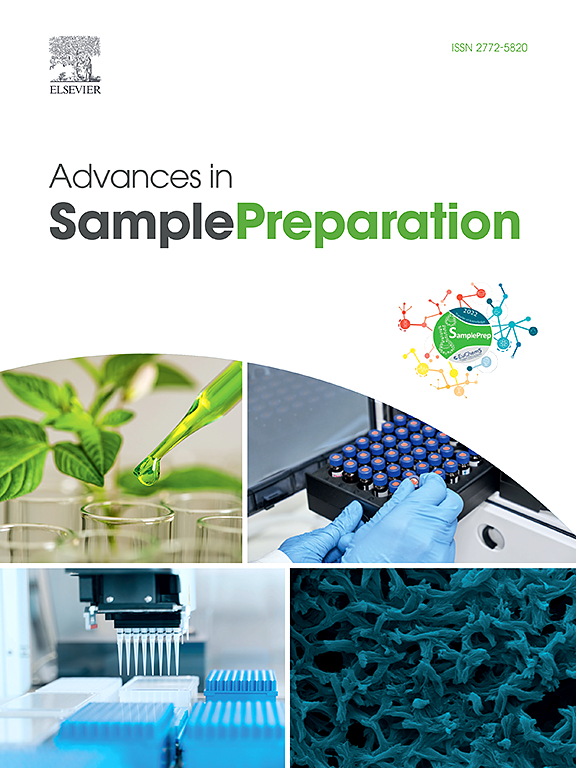 Advances in Sample Preparation supporter mark